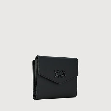 SUPERSTAR BI-FOLD SMALL WALLET WITH EXTERNAL COIN COMPARTMENT