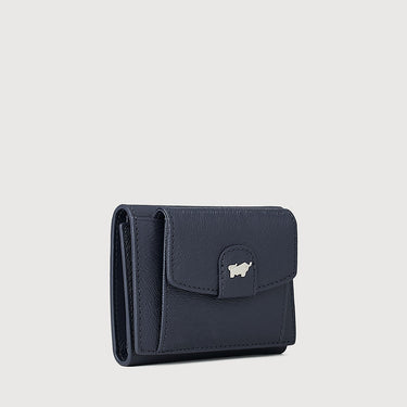 SOPHENA TRIFOLD SMALL WALLET WITH EXTERNAL COIN COMPARTMENT