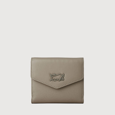 SUPERSTAR BI-FOLD SMALL WALLET WITH EXTERNAL COIN COMPARTMENT
