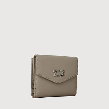 SUPERSTAR BI-FOLD SMALL WALLET WITH EXTERNAL COIN COMPARTMENT