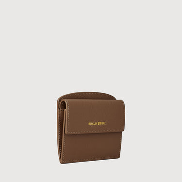 OPHINE FLAT CARD HOLDER WITH COIN COMPARTMENT