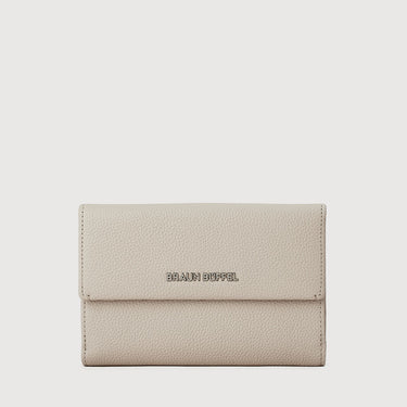 VERA BIFOLD SHORT WALLET WITH EXTERNAL COIN COMPARTMENT