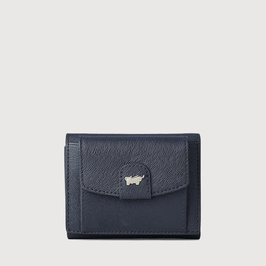 SOPHENA TRIFOLD SMALL WALLET WITH EXTERNAL COIN COMPARTMENT