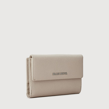 VERA BIFOLD SHORT WALLET WITH EXTERNAL COIN COMPARTMENT