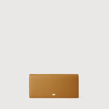 HINNA BIFOLD LONG WALLET WITH ZIP COMPARTMENT (BOX GUSSET)