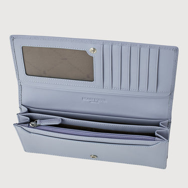 EYANA BI-FOLD LONG WALLET (BOX GUSSET WITH ZIP)