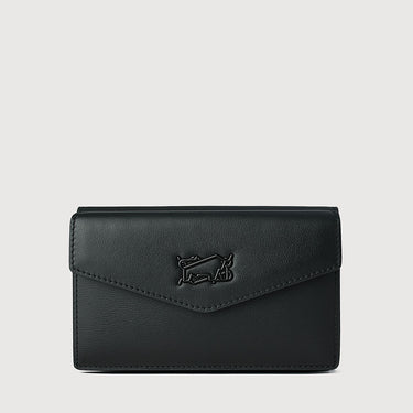 SUPERSTAR BI-FOLD SHORT WALLET WITH EXTERNAL COIN COMPARTMENT