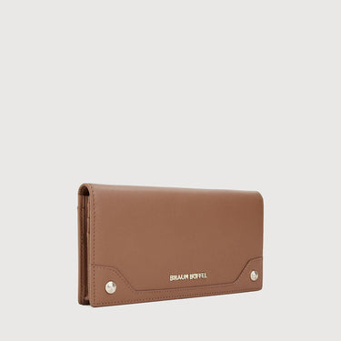 STRAZA BIFOLD LONG WALLET WITH ZIP COMPARTMENT (BOX GUSSET)