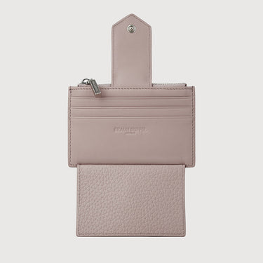 BINDAN CARD HOLDER WITH EXTERNAL COIN COMPARTMENT