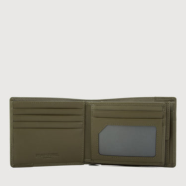GALLION CENTRE FLAP WALLET WITH COIN COMPARTMENT