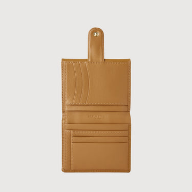 HINNA BIFOLD SMALL WALLET WITH EXTERNAL COIN COMPARTMENT