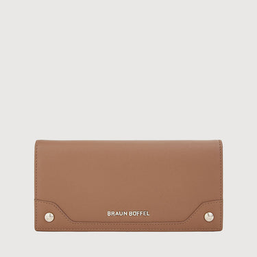 STRAZA BIFOLD LONG WALLET WITH ZIP COMPARTMENT (BOX GUSSET)