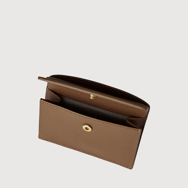 OPHINE FLAT CARD HOLDER WITH COIN COMPARTMENT