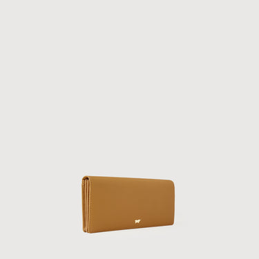 HINNA BIFOLD LONG WALLET WITH ZIP COMPARTMENT (BOX GUSSET)