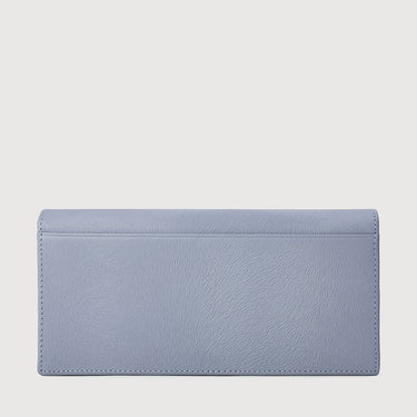 EYANA BI-FOLD LONG WALLET (BOX GUSSET WITH ZIP)