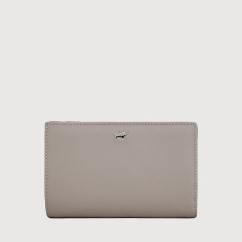 URANIA BIFOLD 3/4 WALLET WITH EXTERNAL COIN COMPARTMENT