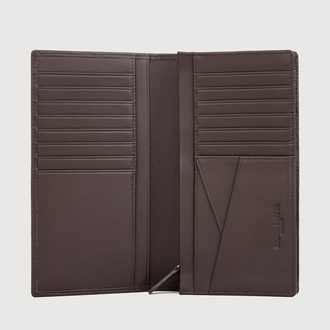 STUDIO BIFOLD LONG WALLET WITH ZIP COMPARTMENT