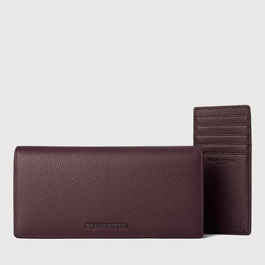 NINA BI-FOLD LONG WALLET WITH ZIP COMPARTMENT (BOX GUSSET)