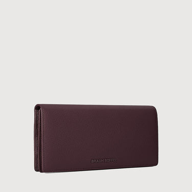 NINA BI-FOLD LONG WALLET WITH ZIP COMPARTMENT (BOX GUSSET)