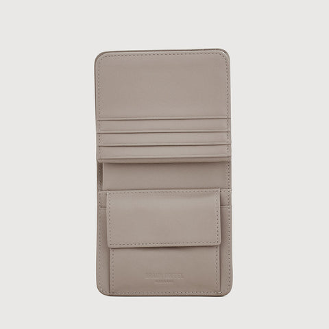 ELARA BIFOLD CENTRE FLAP SMALL WALLET WITH COIN COMPARTMENT