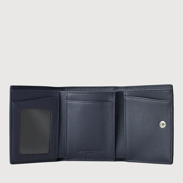 SOPHENA TRIFOLD SMALL WALLET WITH EXTERNAL COIN COMPARTMENT
