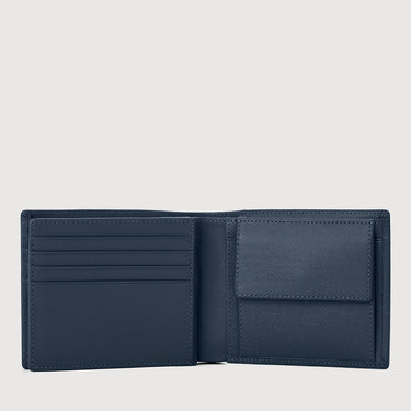 SEISMIC CENTRE FLAP WALLET WITH COIN COMPARTMENT