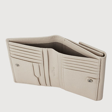 VERA BIFOLD SHORT WALLET WITH EXTERNAL COIN COMPARTMENT