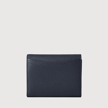 SOPHENA TRIFOLD SMALL WALLET WITH EXTERNAL COIN COMPARTMENT