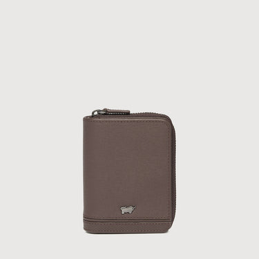 VIKTOR CARD HOLDER WITH EXTERNAL COIN COMPARTMENT