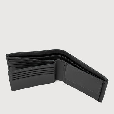 SEISMIC CENTRE FLAP WALLET WITH COIN COMPARTMENT