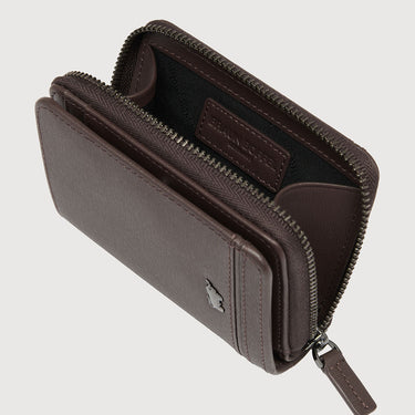VIKTOR CARD HOLDER WITH EXTERNAL COIN COMPARTMENT