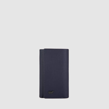 Braun Büffel VIKTOR deep blue leather key holder