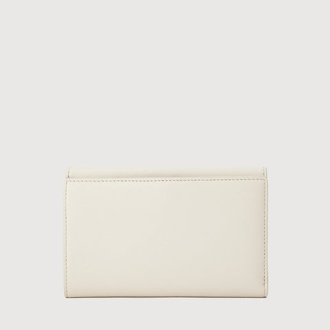 PAN BIFOLD 3/4 WALLET WITH EXTERNAL COIN COMPARTMENT