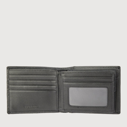 TAUREAU CENTRE FLAP WALLET WITH COIN COMPARTMENT