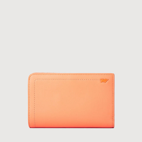 NANA BIFOLD 3/4 WALLET WITH EXTERNAL COIN COMPARTMENT