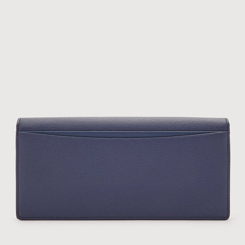 HINNA BIFOLD LONG WALLET WITH ZIP COMPARTMENT (BOX GUSSET)