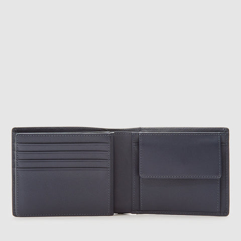 SEISMIC CENTRE FLAP WALLET WITH COIN COMPARTMENT