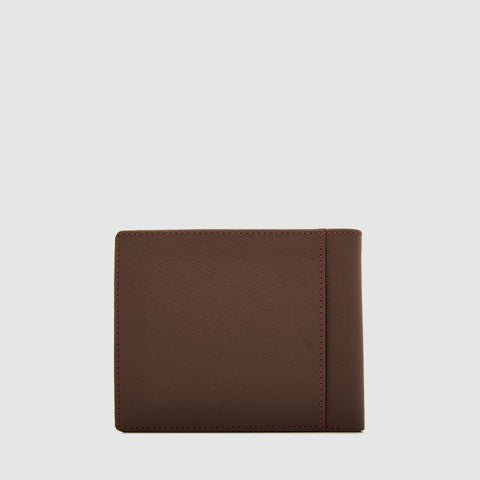 IKON CENTRE FLAP WALLET WITH COIN COMPARTMENT