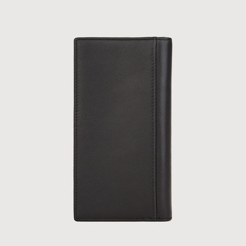 HAAS BIFOLD LONG WALLET WITH ZIP COMPARTMENT