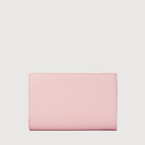 LINUS BIFOLD 3/4 WALLET WITH EXTERNAL COIN COMPARTMENT