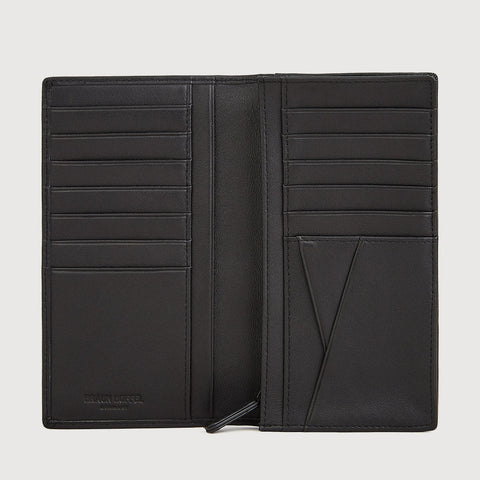 HAAS BIFOLD LONG WALLET WITH ZIP COMPARTMENT