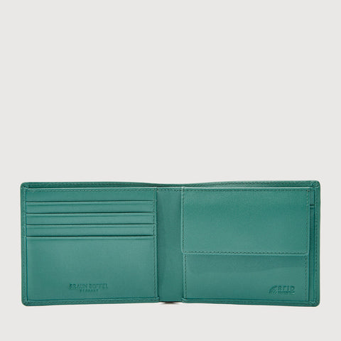 LUCIO WALLET WITH COIN COMPARTMENT