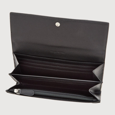 ARIA BIFOLD LONG WALLET WITH ZIP COMPARTMENT