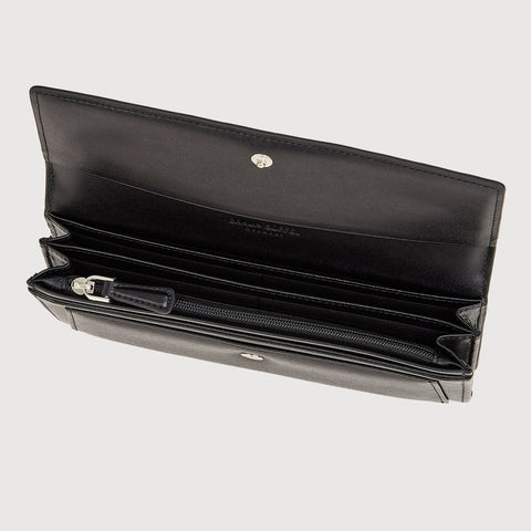 SPIRALIG BIFOLD LONG WALLET WITH ZIP COMPARTMENT