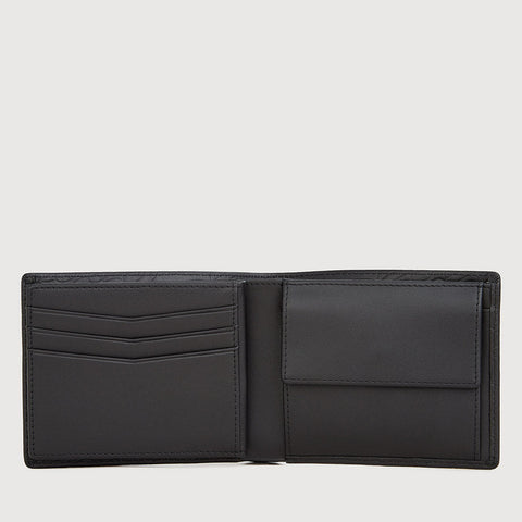 NOVA CENTRE FLAP WALLET WITH COIN COMPARTMENT