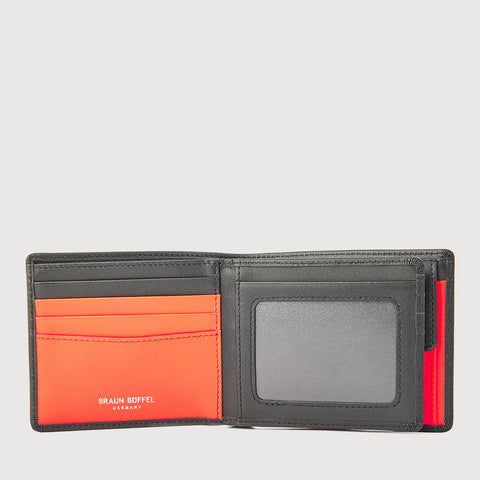 PINE CENTRE FLAP WALLET WITH COIN COMPARTMENT