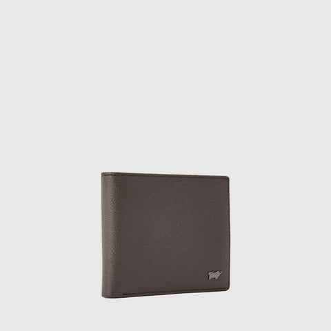 SEISMIC CENTRE FLAP WALLET WITH COIN COMPARTMENT