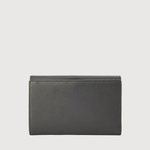 PAN BIFOLD 3/4 WALLET WITH EXTERNAL COIN COMPARTMENT