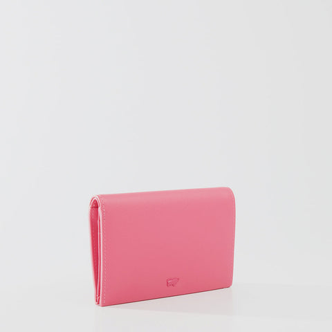 AZURE BIFOLD 3/4 WALLET (V GUSSET)