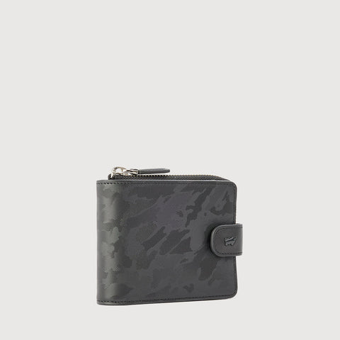 JACOB WALLET WITH EXTERNAL COIN COMPARTMENT